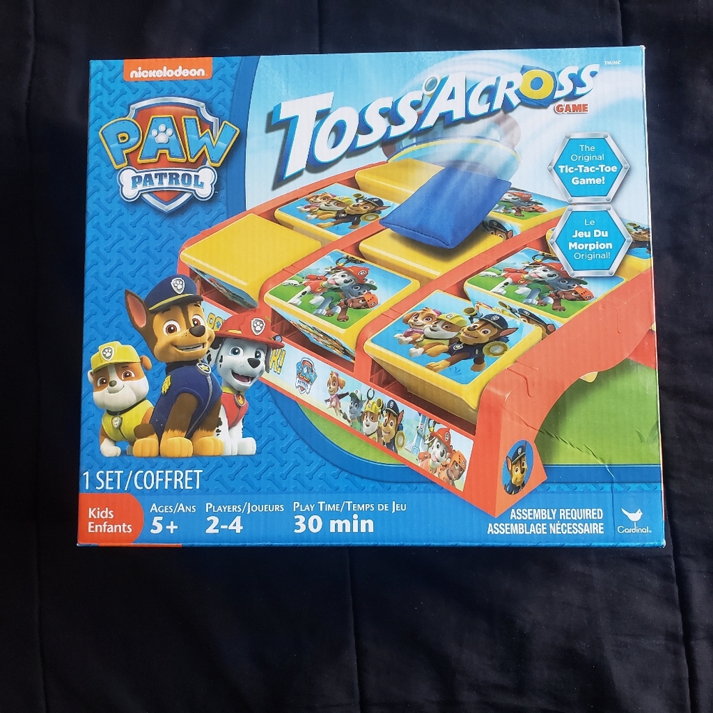 Paw Patrol Toss Across Game
